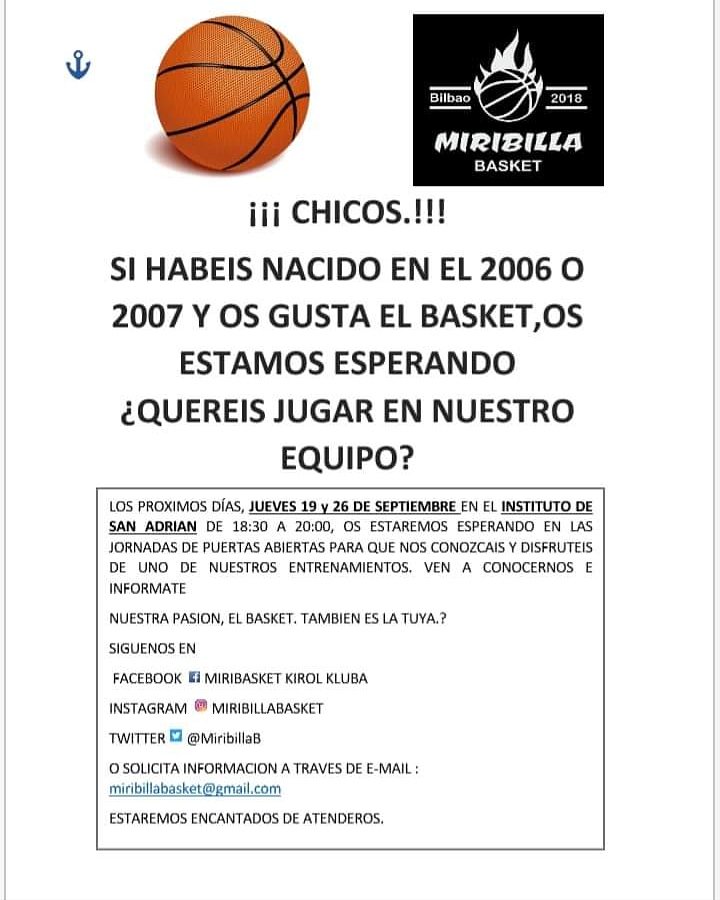 Miribilla Basket tweet media