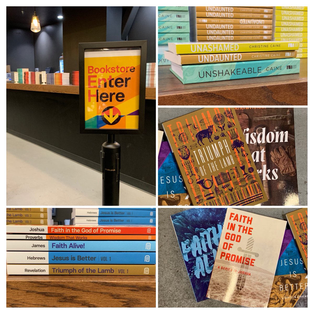 CNVRGNCE's tweet photo. Be sure to drop by the Bookstore while at the conference! See you all soon! #ConvergeOKC19 https://t.co/4A1uXI2PyW