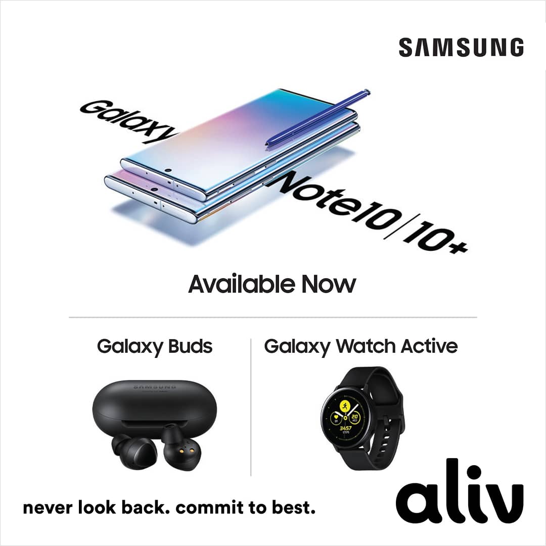 wearealiv's tweet photo. #ComingSoon
The Samsung Note 10|10+ is coming soon and will be available on September 28th, 2019 in our ALIV Retail Stores!
Visit https://t.co/SgdkVrpmur for more!
#MyAliv #BelieveInBest #FreedomSimplified #NeverLookBack #CommitToBest #SamsungNote10 #SamsungNote10Plus https://t.co/lWqzYYkVBC