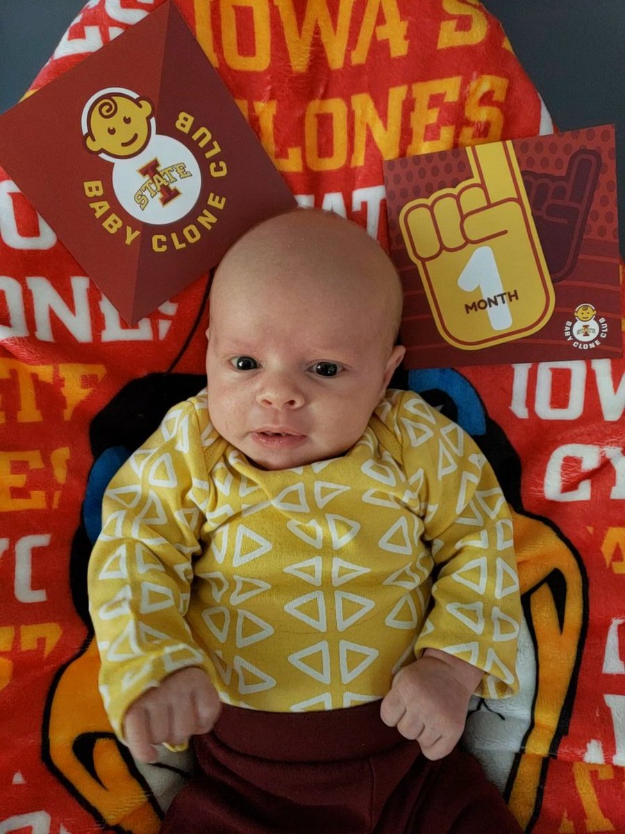D_StuBBy's tweet photo. Happy 1 month to this cute little clone! @CycloneATH #CyclONEnation https://t.co/C1hSai1sM8
