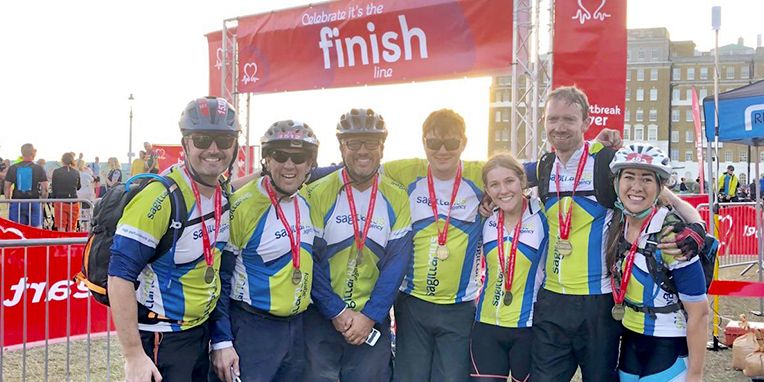Last weekend Sagittarius took on the #London2Brighton Off-Road challenge in aid of <a href="/TheBHF/">British Heart Foundation</a> - find out more as <a href="/imowan31/">imogen lassen</a> recounts their experience via our blog! #L2B #greatagency buff.ly/2lKuhIe
