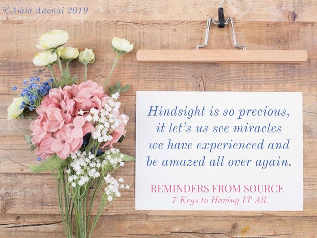 AmiaAdonai1's tweet photo. How lucky are we to experience hindsight?
Itโs a gift ๐
#Remindersfromsource #amiaadonai #hindsight #beamazed https://t.co/KIRQ9smoox