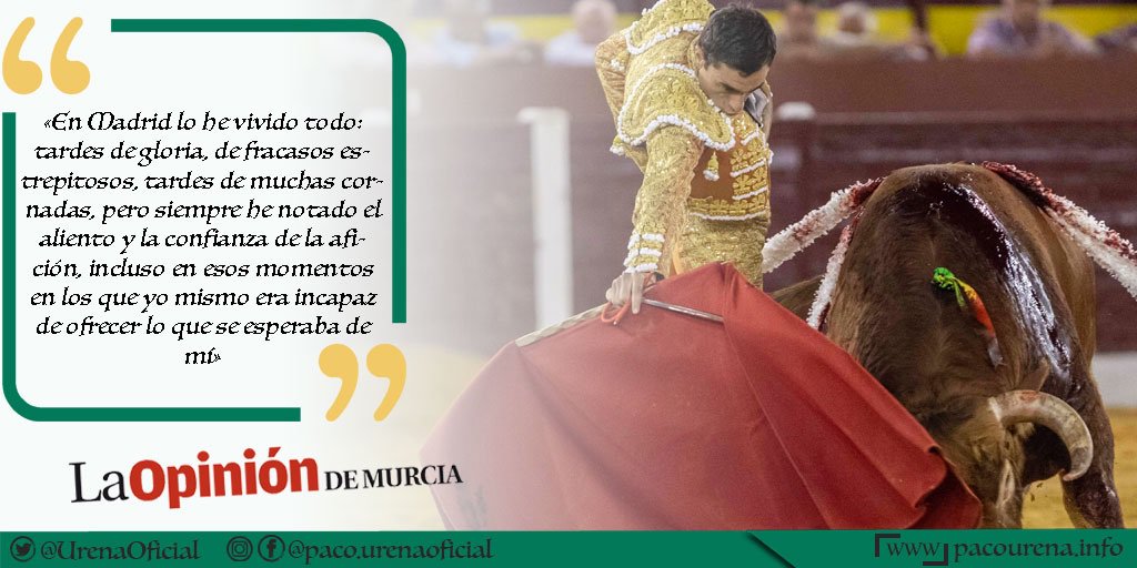 <a href="/elmundoes/">EL MUNDO</a> <a href="/abc_es/">ABC.es</a> 📰|MEDIOS| <a href="/diariolaopinion/">La Opinión de Murcia</a> 

«El éxito es haber logrado que la gente se olvide de mi problema. Ahora disfruto más de la vida y ya no me obsesionan las cosas que antes me hacían perder el sueño»

➕INFO👇🏻
bit.ly/2lPqzx3

#Pureza #Verdad #AñoUreña