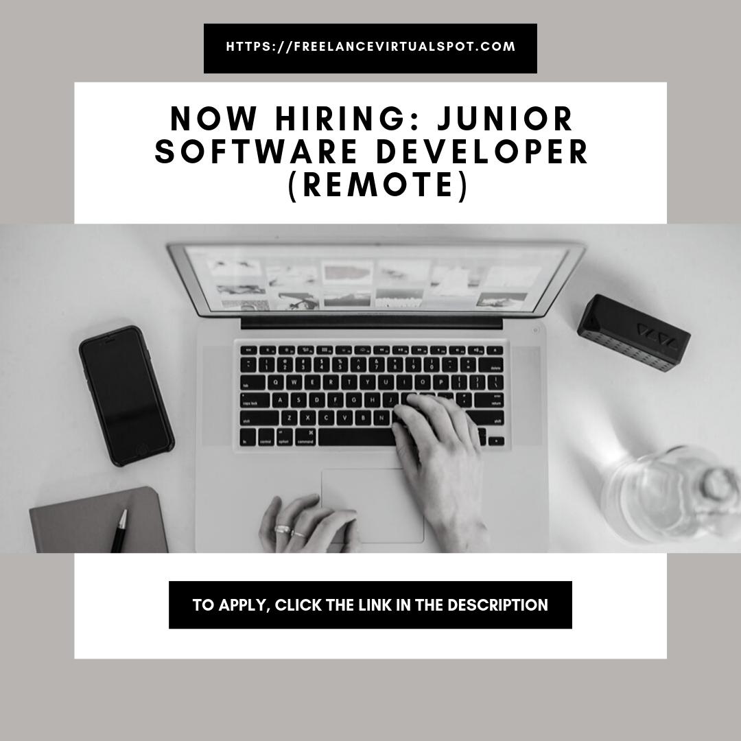 Freelance_Spot's tweet image. NOW HIRING: Junior Software Developer (remote) To apply, check this link buff.ly/2loSeVe #nowhiring #JuniorSoftwareDeveloper #remote #remotework #telecommute #telework #homebased #homeoffice #freelance #freelancevirtualspot #Formstack