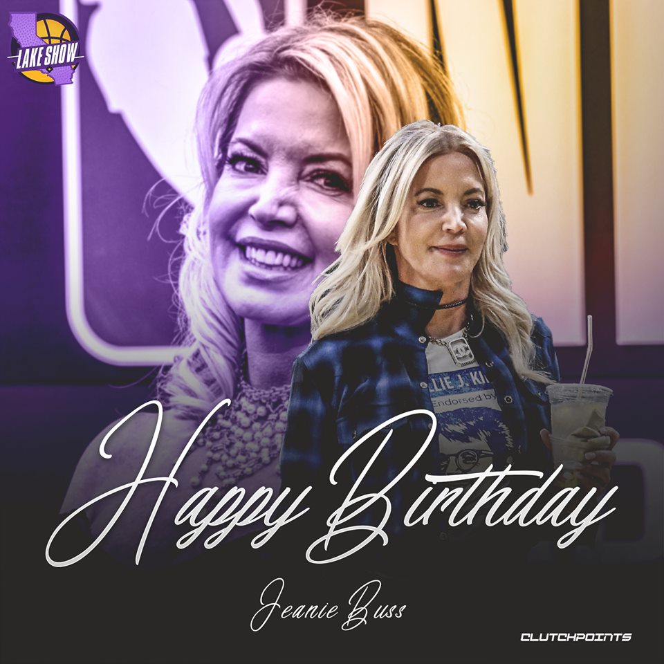 Join Lakeshow in wishing Lakers owner and president, Jeanie Buss, a happy 58th birthday!    