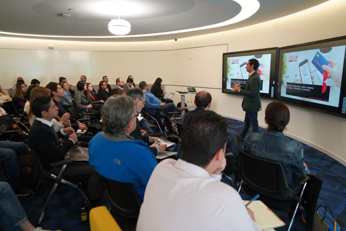 BBVASpark's tweet image. 🇨🇴Empezamos este #FelizJueves hablando de las nuevas tendencias sobre medios de pago y billeteras virtuales . 

Sigue la conversación con el numeral #DataDrivenMeetUp