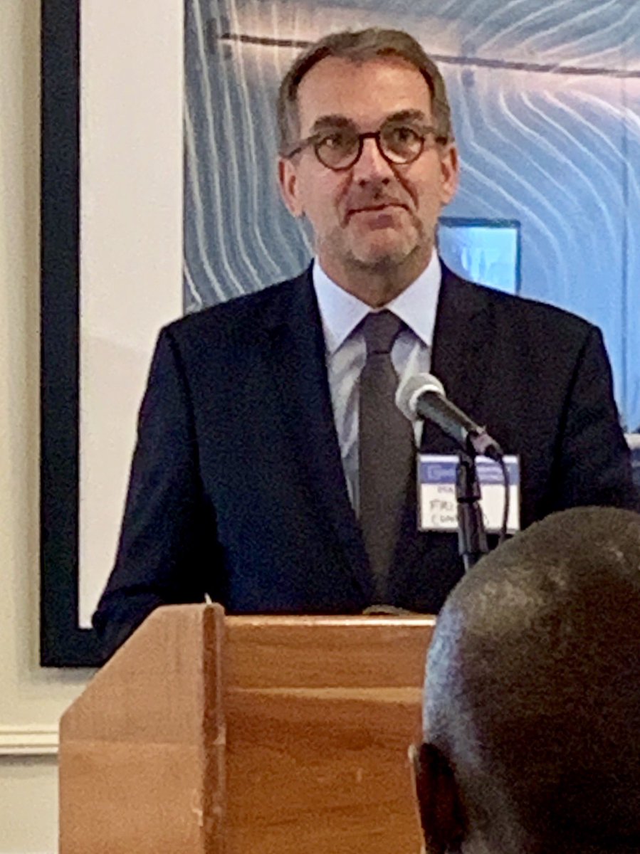 mvisbeck's tweet photo. Martin Frick @UNFCCC highlights the opportunity to combine the #ClimateActionAgenda with the #2030Agenda in elaborating the #NDC. Climate and sustainability go together. #SDGInteractions @ISC @UNSDSN https://t.co/gvFpYOlLvz