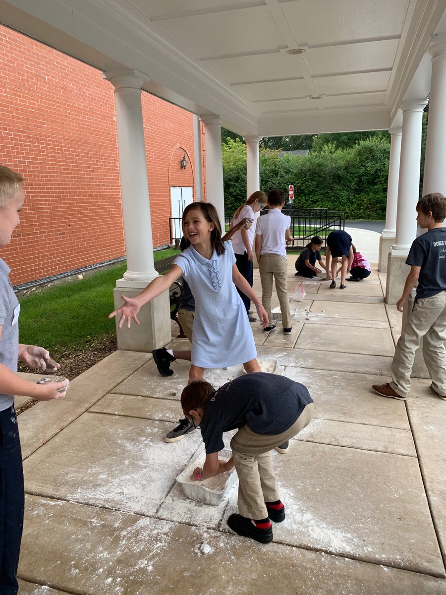 ClassicalConsor's tweet photo. Get out of your seat for this one! Science class is on the move! CCA students learn how Mercury has no atmosphere to prevent asteroids from slamming into it. 
https://t.co/OxweWAl8e7 #classicaleducation #homeschoolprogram https://t.co/UJ9BYDDqAl