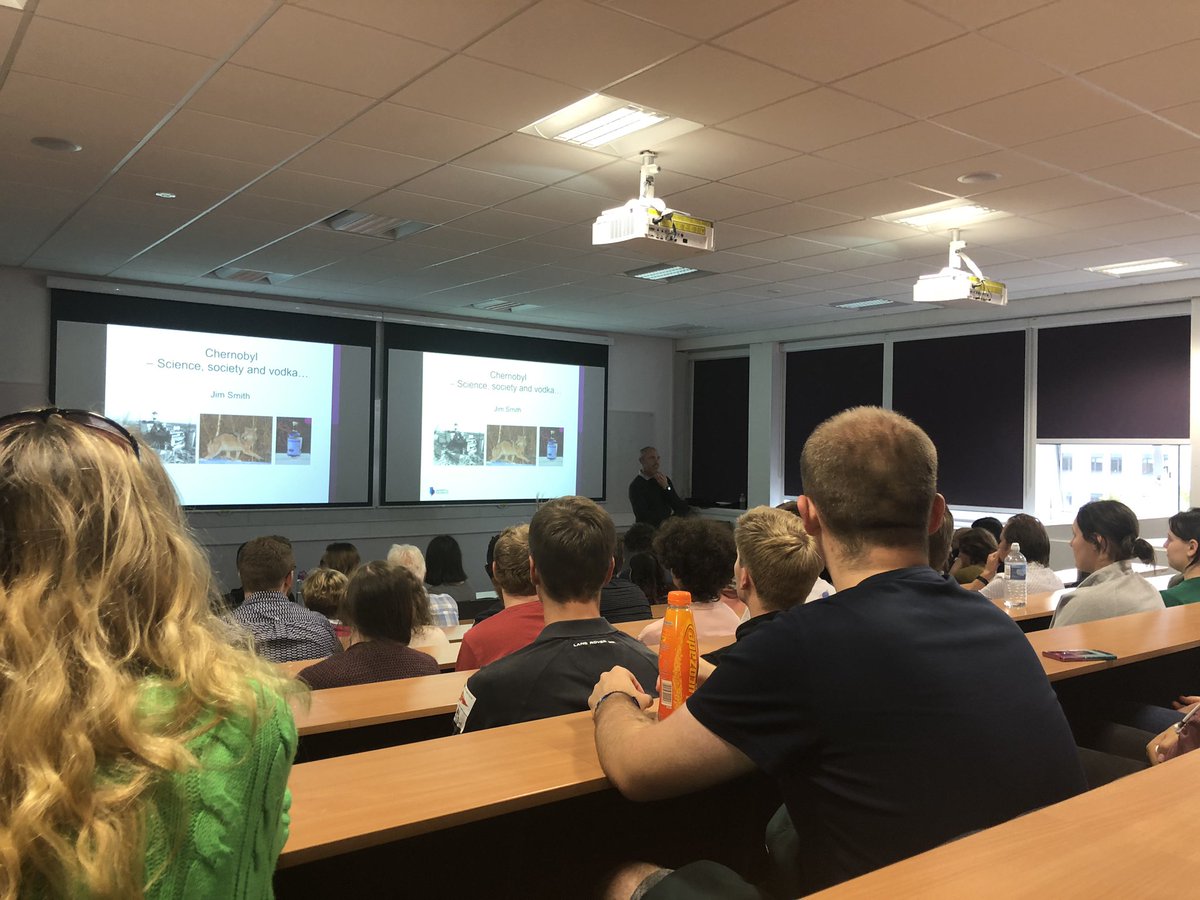 SEES UoP Environmental Programme (@uopenvsci) on Twitter photo @UOP_SEES Professor Jim Smith has got a full house for his seminar on Chernobyl this evening. <a href="/UopEnvsci/">SEES UoP Environmental Programme</a> @UOP_SEES Professor Jim Smith has got a full house for his seminar on Chernobyl this evening. <a href="/UopEnvsci/">SEES UoP Environmental Programme</a>