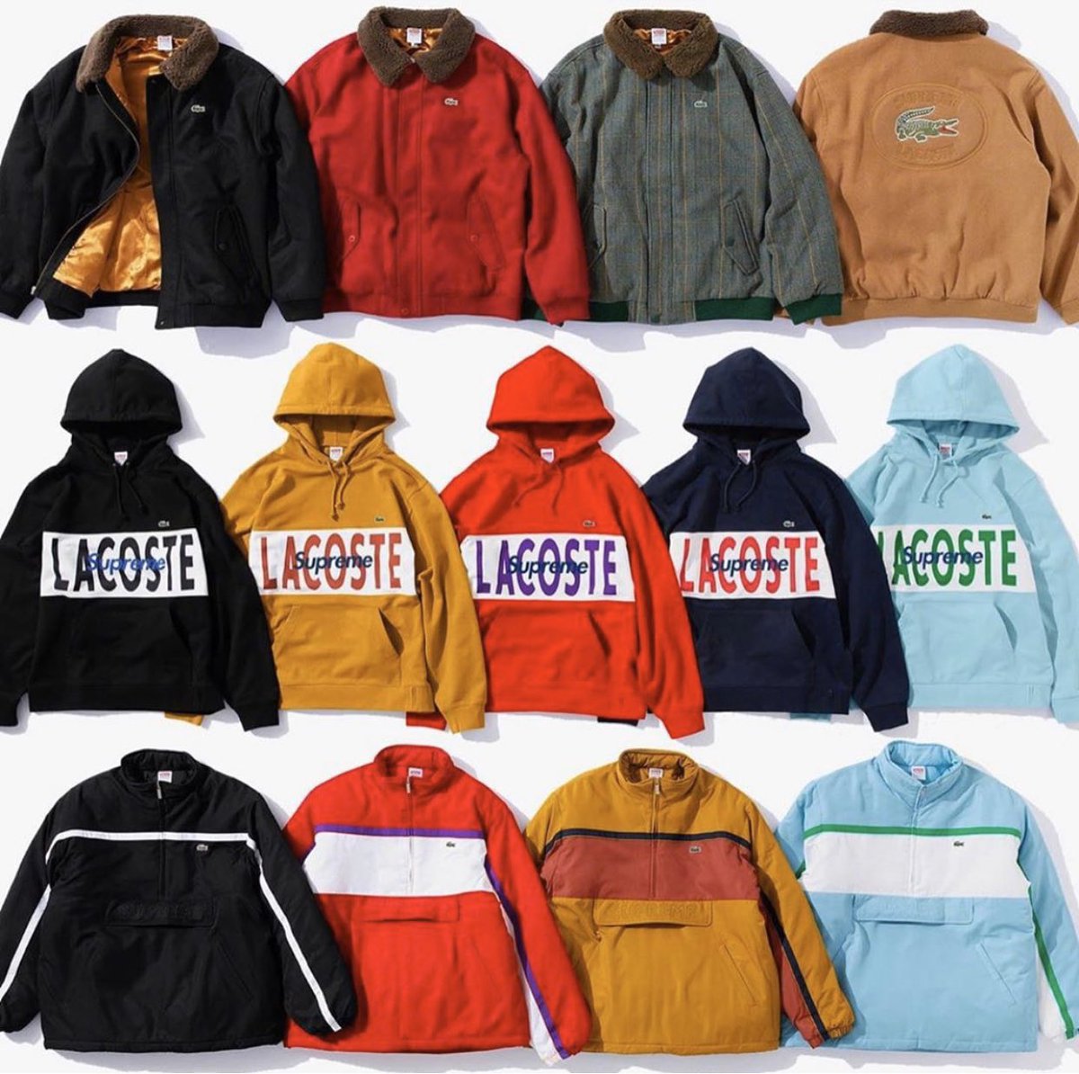 supreme x lacoste 2019