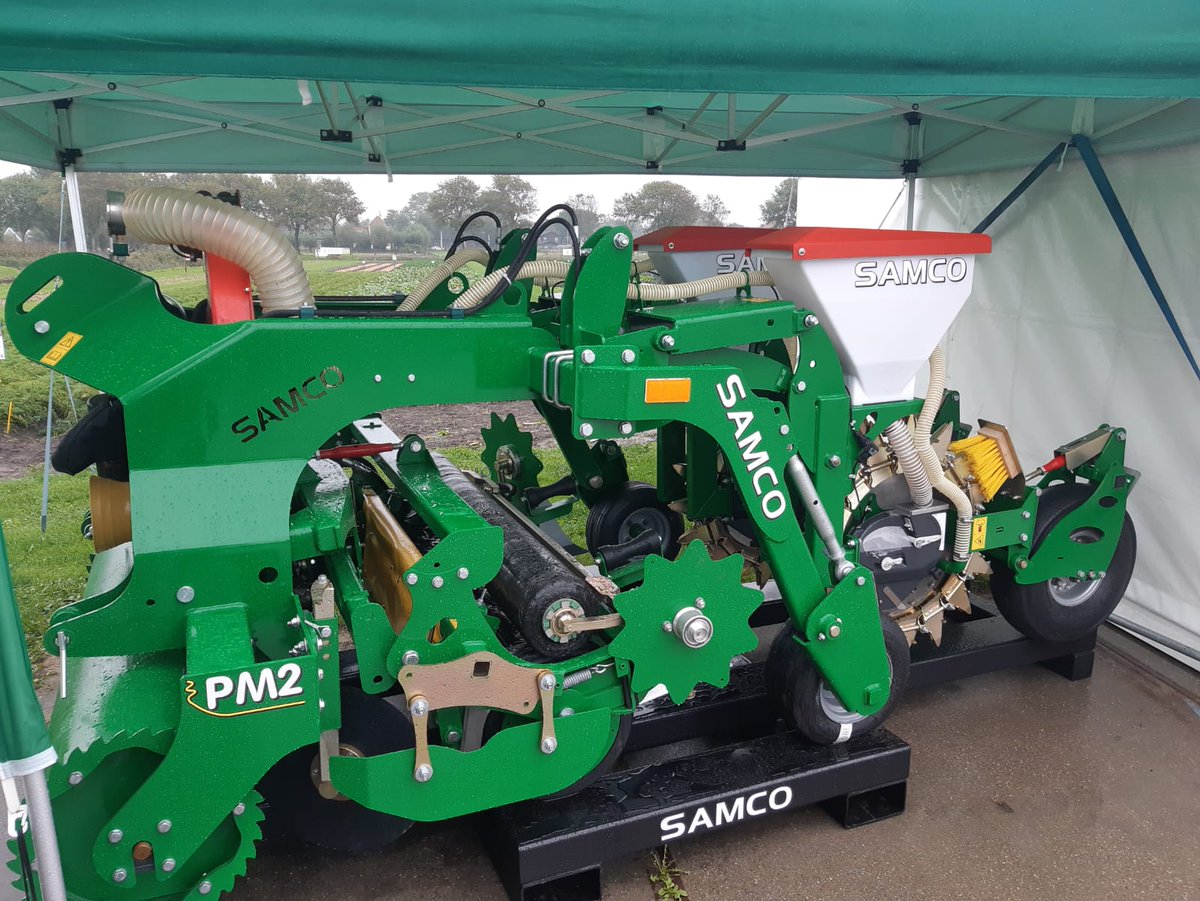 samcosystem's tweet photo. We are showcasing our #new 2 row #punchdrill at this years @BejoZaden event. Come speak to Damian Tobianski - Technical Sales Manager for SAMCO regarding any enquires for punch machines or #blackbio films
#samcofilm #samcopunch #innovation #GlobalAmbition https://t.co/qdWDAAgFLn