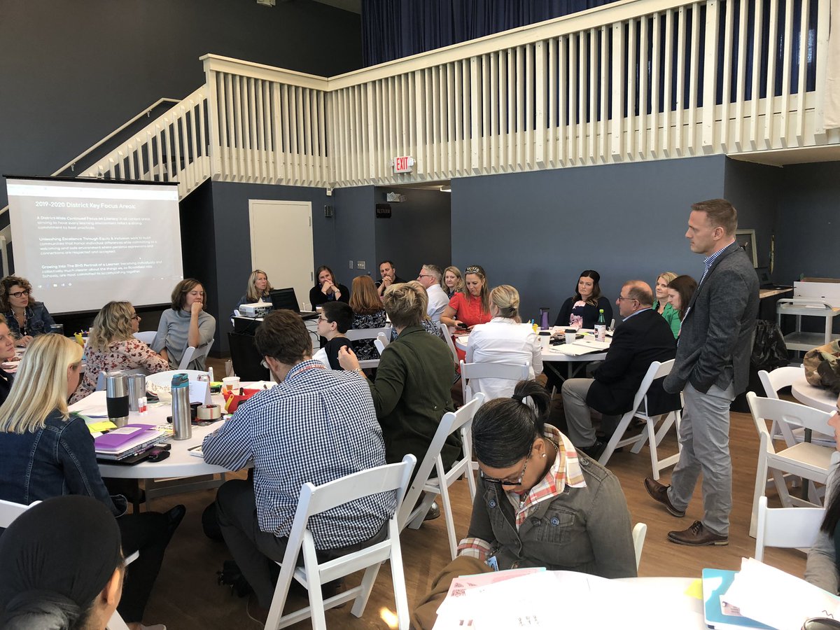 BHS Instructional Leadership team meeting! What an impressive group of teachers and administrators as thinkers and leaders for our district