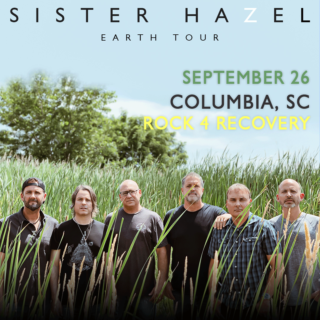 SisterHazelBand's tweet photo. Who is going to be at #Rock4Recovery tonight in Columbia?
#EarthTour #Columbia #SouthCarolina https://t.co/zmKc0fUbWc