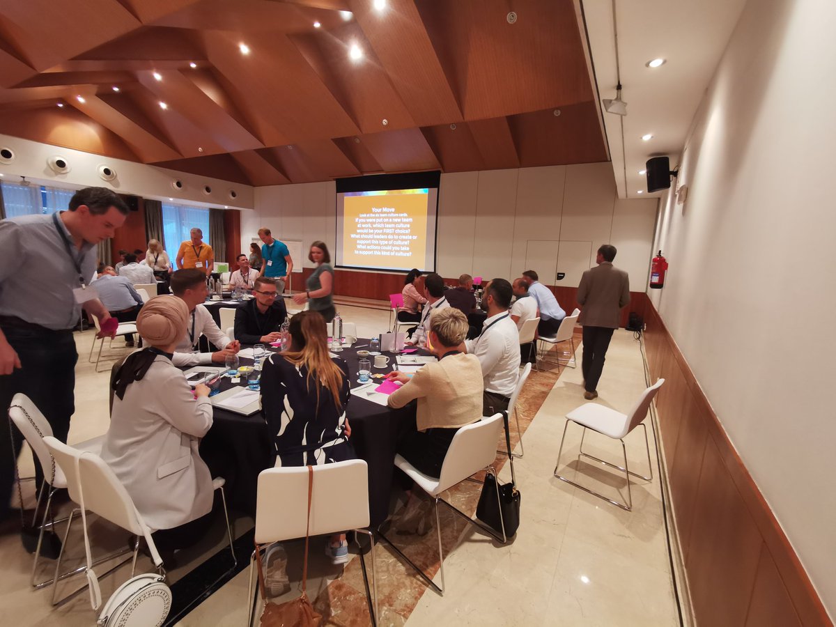 AGNIntl's tweet photo. Pink was the clear winner for today's participants. Pink represents  #coachingteam (I will show you how) and was favoured over #visionaryteam #democraticteam #affiliativeteam #pacesettingteam #commandteam
Join the exercise! Which type of team would you like your firm to be? https://t.co/iSQsc6shp3