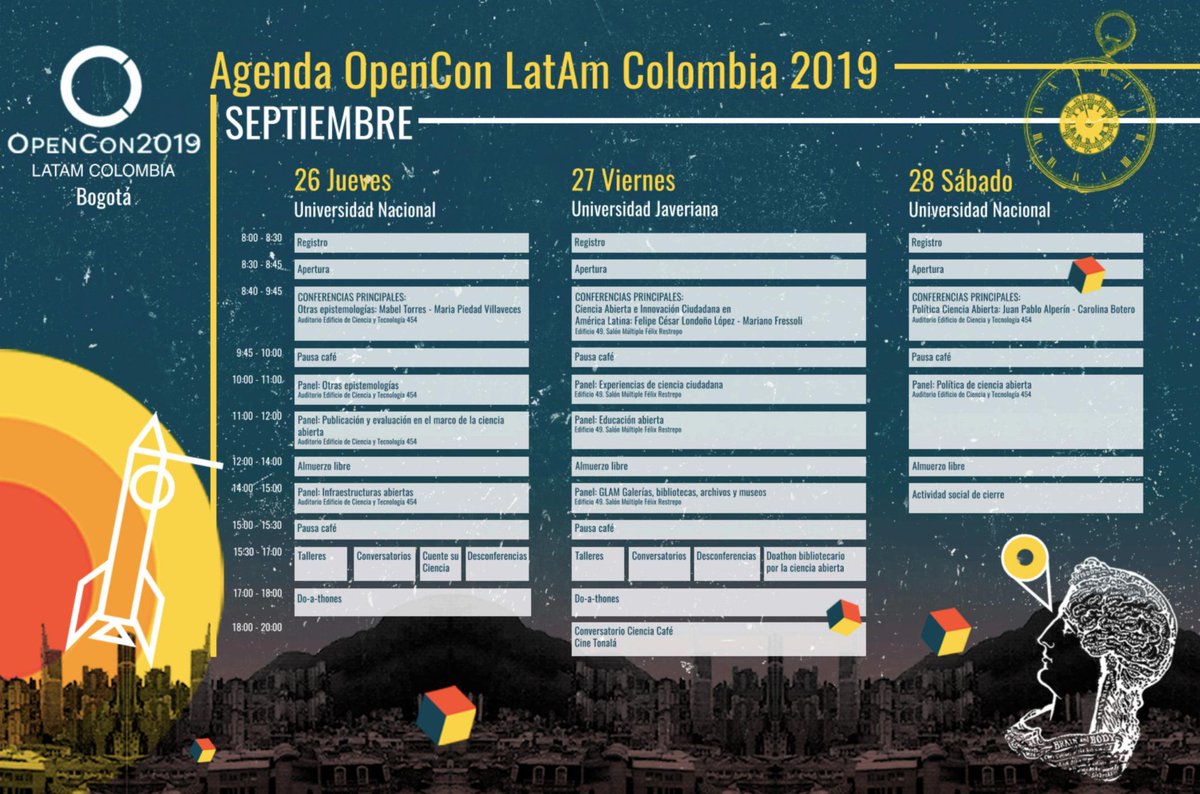 Redalyc's tweet image. #AgendaRedalyc 

Arianna Becerril García, Directora Ejecutiva de Redalyc, participa en la #OpenCon2019. #Colombia. 🇨🇴

Becerril participa en el Panel &quot;Publicación y evaluación en el marco de la Ciencia Abierta&quot;. En punto de las 11:00 horas. 

Streaming: rita.udistrital.edu.co/iptv/#/home