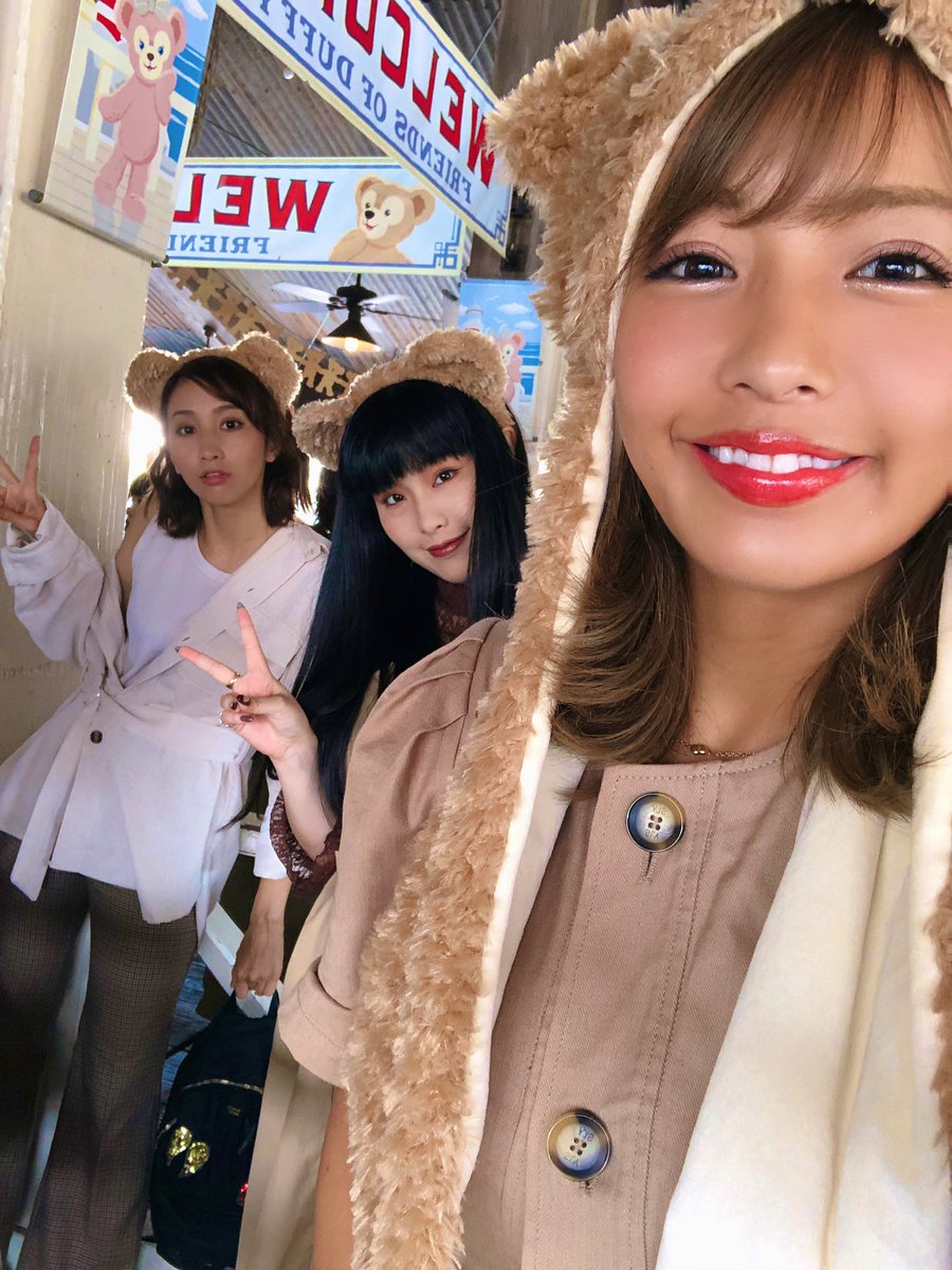 橋本 梨菜 ダッフィーちゃん 東京ディズニーシー 橋本 梨菜 ダッフィーちゃん 東京ディズニーシー