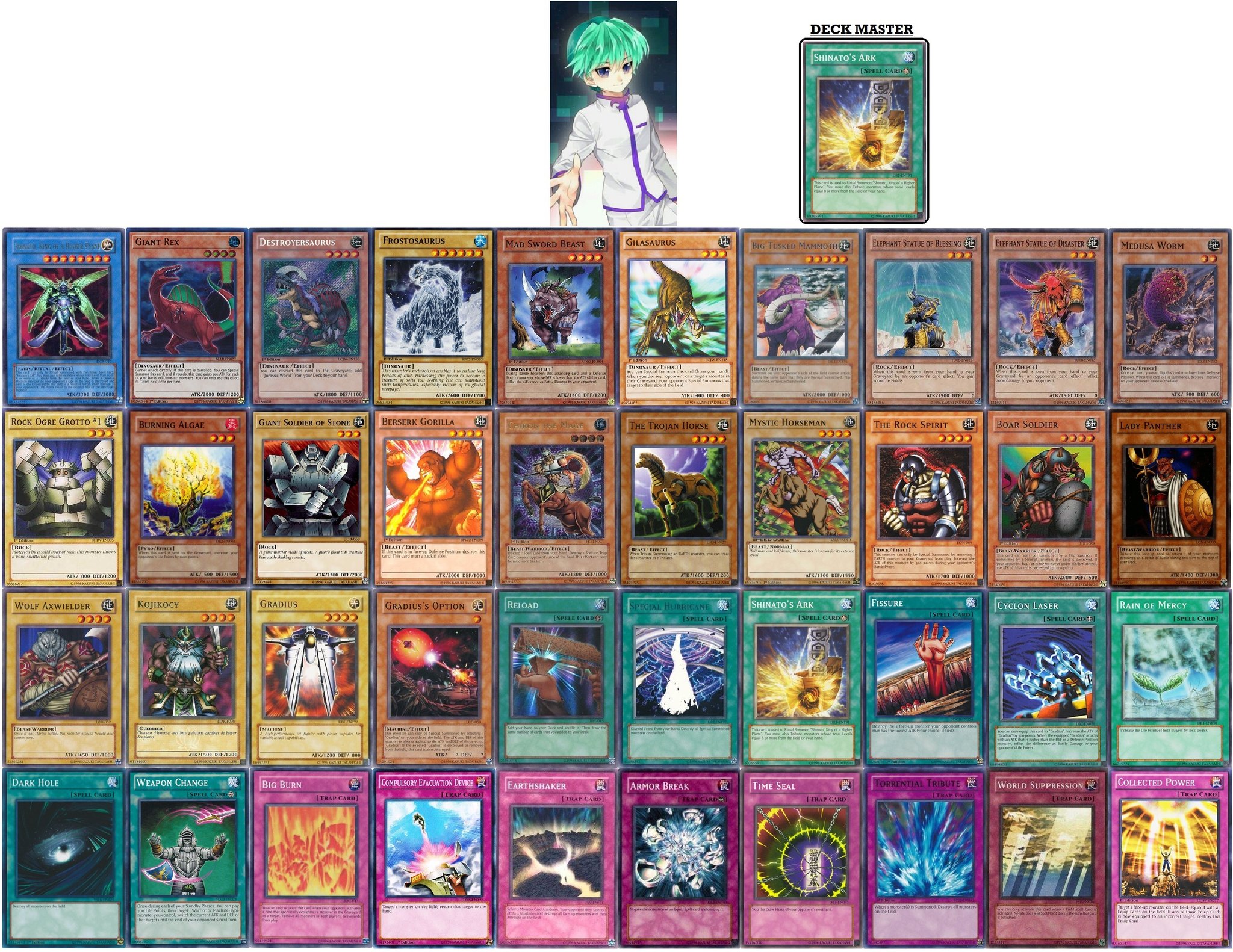 noah deck yugioh Orica Yugioh Noah's Arc - Speed
