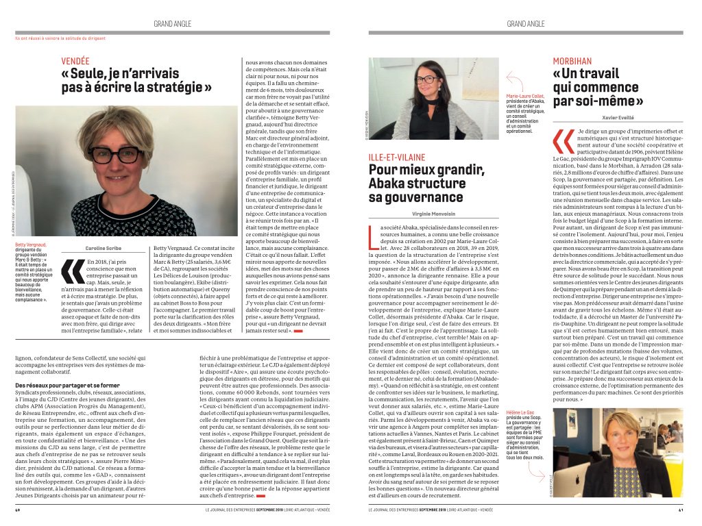 BOSStoBOSS_'s tweet photo. La solitude du dirigeant : un sujet au coeur des entreprises.👩🏼‍💼👨🏻‍💼
Le sujet vous intéresse ? Comment y remédier ? 
Jettez un coup d'oeil à cet article paru dans Le Journal des Entreprises.
#Solitudedudirigeant #Entrerpise #Dirigeant #Managementcollaboratif #Stratégie #Gouvernance https://t.co/QvUaONQYNx