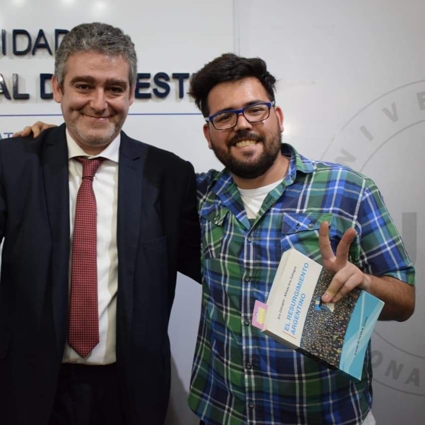 PeronSXXI's tweet photo. Estuvimos en la presentación del libro "Manual del Estado: Teoría y práctica de la política" del compañero Eric Calcagno en la Universidad Nacional del Oeste. https://t.co/g41yDg8yim