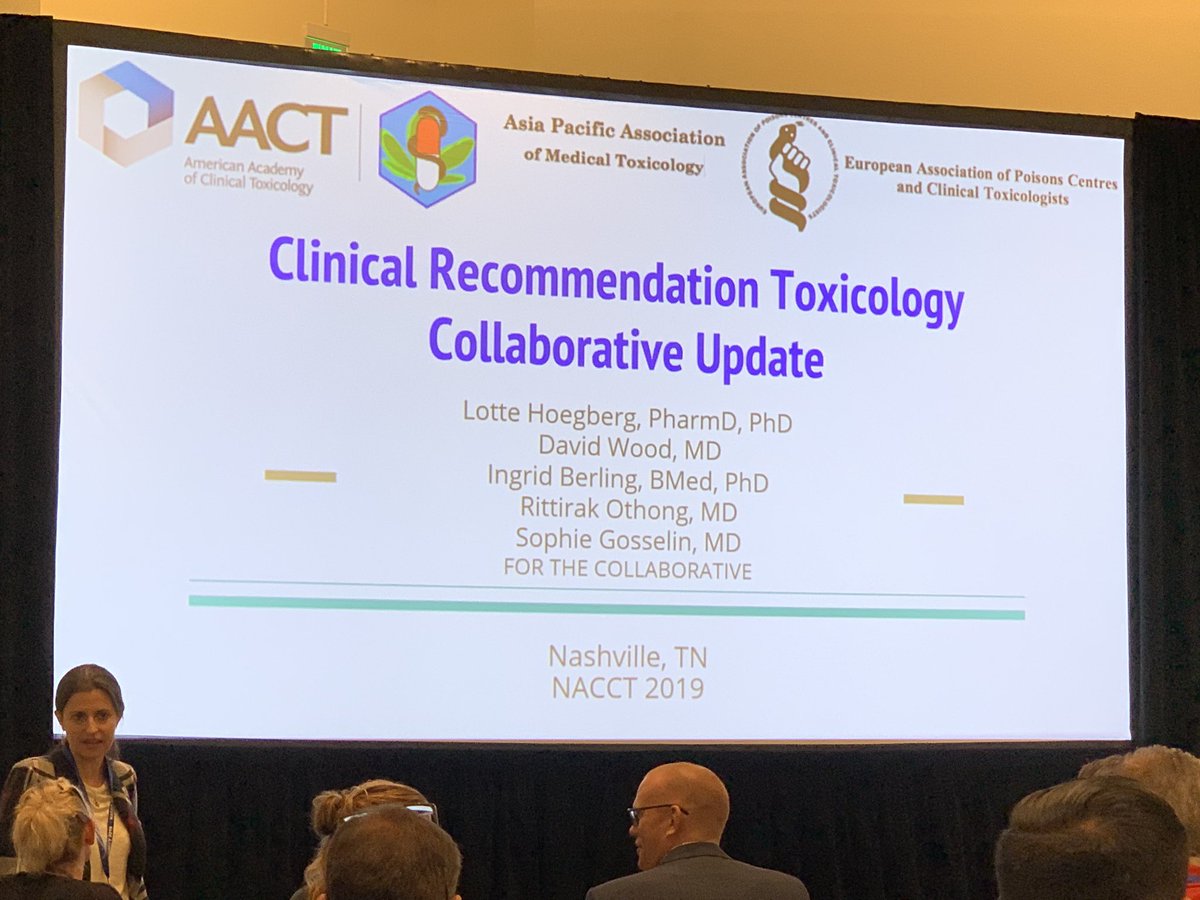 #NACCT2019 golden hour in GI decontamination with #activatedcharcoal is changing in many toxic ingestions. Evidence and expert opinion suggest it could be safe up to 3-4 hours in certain overdoses. @sgosselinmd