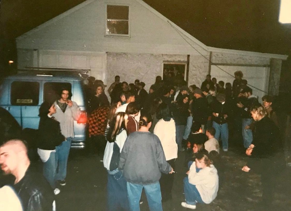 I forgot about this thread. Here’s one. That’s me in the bottom left, at the 234 Garage in Westwood NJ, March 1996.