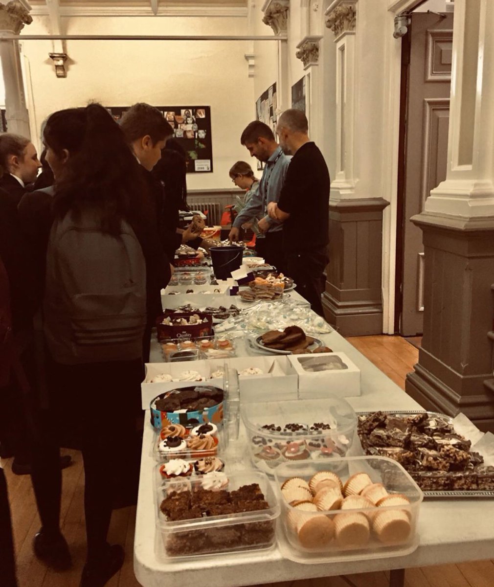 Thanks to all staff and students who brought in a whole variety of buns, brownies and cakes. We’ve managed to raise £238.63 for Macmillan Cancer.  If there’s any left over, I’ll keep them for safeguarding😉 <a href="/crossleyheath/">Crossley Heath</a> <a href="/macmillancancer/">Macmillan Cancer Support</a>