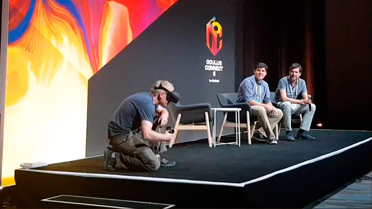 "It´s one of the best-looking visual experiences I´ve seen on <a href="/oculus/">Oculus 👉 Meta Quest</a> Quest so far!
Thanks, <a href="/ID_AA_Carmack/">John Carmack</a> for your awesome review to our Summer Camp #VR game during the #OC6 #CarmackAppReview #oculusconnect6 #OculusQuest #gamedev #madewithunity 
Check it! vimeo.com/255074357