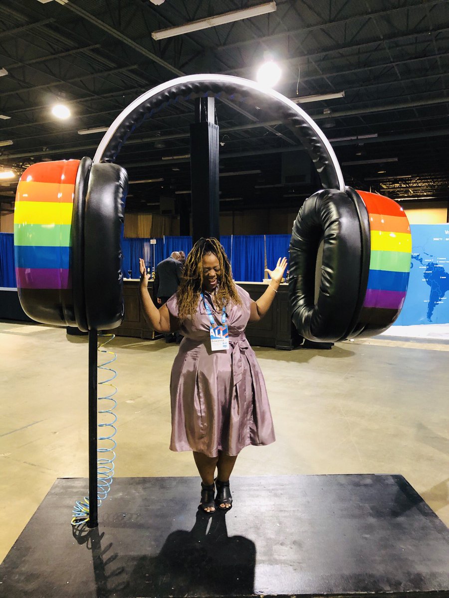 QueenCityQueenB's tweet photo. Excuse my excitement, but my Aspirations and Goals were #TurnedUP at #ATTEGC19 abt #LifeAtATT! I’m #ALLIN!!! #BeYourAuthenticSelf #StayReady @anthonyetuggle #TuggleNation #BYE #HighPotential #DiversityandInclusion @QueenCityQueenB https://t.co/VTO3ZPlFbc