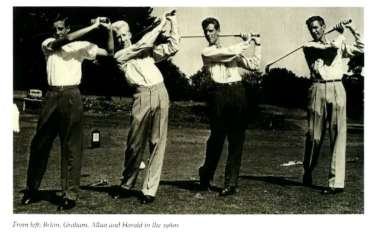 ObsGolf's tweet photo. Serving the golfers of #Johannesburg for over 100 years and still going strong.
.
#ThrowbackThursday
.
To the Henning brothers in the 1960โs.
From the left: Brian, Graham, Allen and Harold.
.
#ObsGolf
#TBThursday https://t.co/fOAaeMNcC1