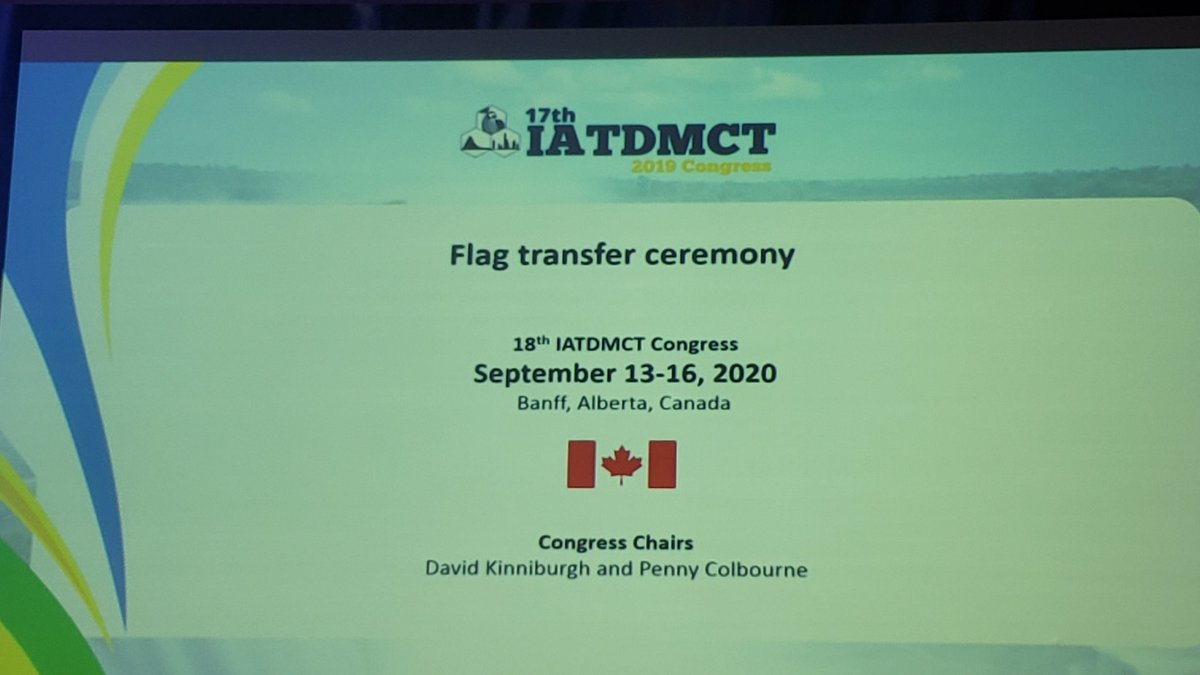 IATDMCT's tweet photo. #IATDMCT2019 https://t.co/aixeJSoLN6
