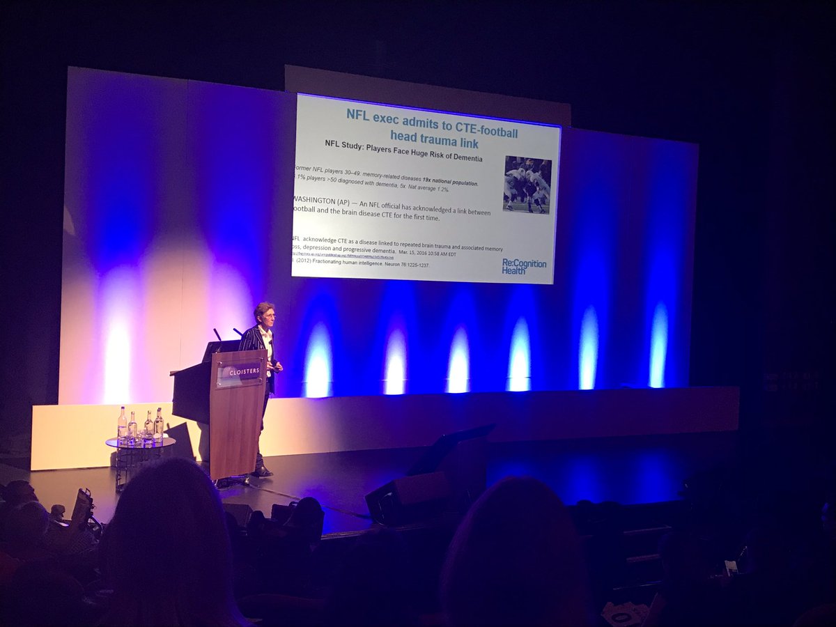StephaniePelli7's tweet photo. Dr Emer MacSweeney @ReCogHealth talking about the latest developments in neuroradiology at #TechCon19 and importance of more sophisticated imaging at the early stage of diagnosing subtle tbi. https://t.co/9yaimQJSqT