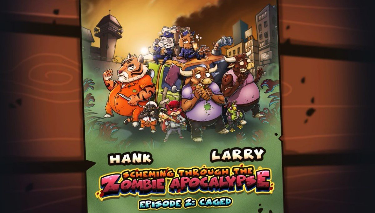 EntForge's tweet image. We have some great news! Scheming Through The Zombie Apocalypse: Episode 2 development is back on track. Check out what Hank and Larry have to say about that:
youtu.be/lebf1WlBCic

Add to your Wishlist:
store.steampowered.com/app/946770/Sch…