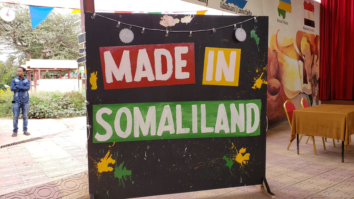 #MadeinSomaliland 
<a href="/Kaaha__/">Hamda Abdiwahab</a>  <a href="/HargeysaCC/">Hargeysa Cultural Centre</a>
