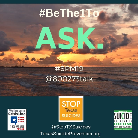 EmpowerPDN's tweet photo. @StopTXSuicides #SuicidePreventionMonth #BeThe1To https://t.co/QCl5zwdCk8