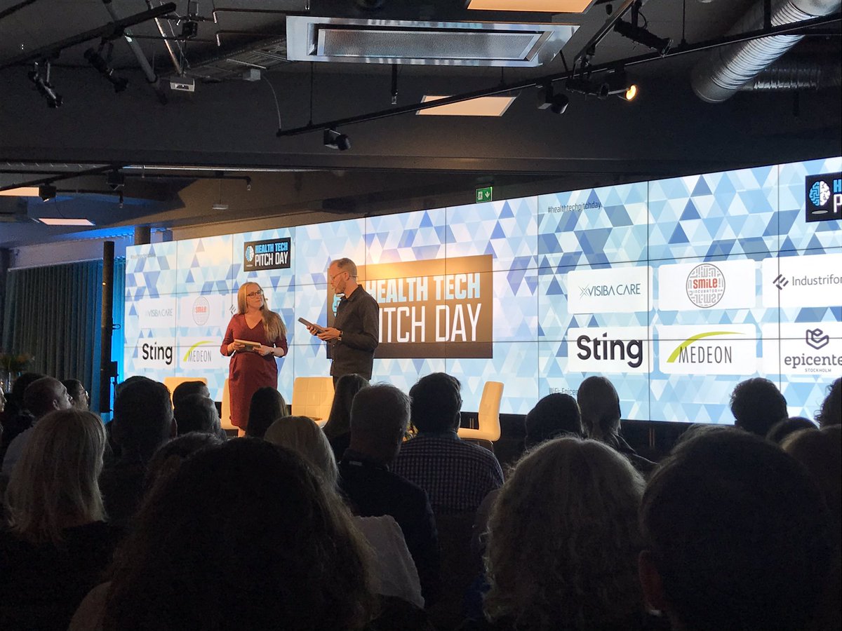 At <a href="/didigital_se/">Di Digital</a> #healthtechpitchday waiting to pitch!