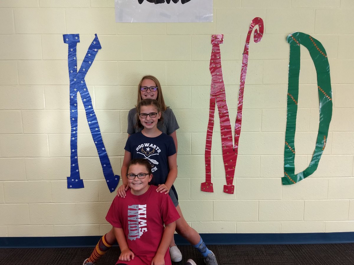 These 5th grade NEHS members gave up their lunch time to be helpful. #success4gis