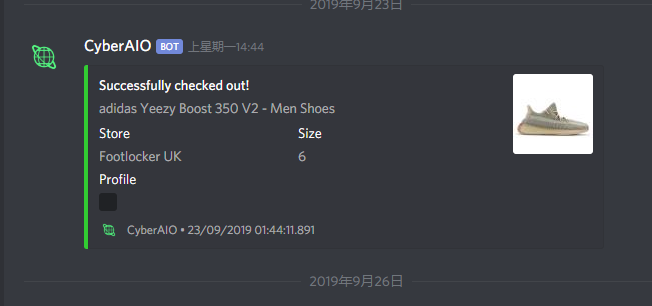 fizzke's tweet photo. 23 pairs
bot:
@KodaiAIO
 
@Cybersole
 
@GaneshBot

proxy：
@18proxies
 
@dropclub_io
 
@ChiCooked
 
@BlankProxies
 
@IcedOutProxies
 
@SecureProxies
 
@OculusSuccess
 
@smartproxy_com 
 
group：
@lemon__team
 
@Theglobalelite4

@SteadyNotify

@maniya_cn

@TheOilEdu

@Bashgang__ https://t.co/BIfnjPCgFl