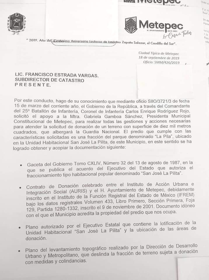 PanMetepec's tweet photo. El parque de La Pila se debe preservar. Los espacios públicos como este son pocos en el Municipio.
No esta bien que se quiten parques para poner cuarteles.
Así no.
#Metepec #Areasverdes #espaciospublicosmetepec #PANMetepec #parquelapila #lapila https://t.co/o23YqtPbRC