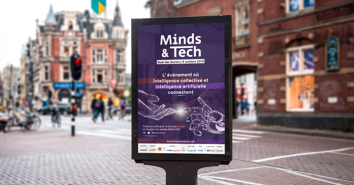 MindsandTech19's tweet photo. 📣 Are you already in #Toulouse? 📣If you see our cartel in the city, take a #selfie and publish it with the hashtag #selfAI so that you get your #MindsAndTech ticket for FREE! 📷🚀#AI #CI #event #promo #MITCCI @QuaiDesSavoirs @Toulouseinfos @actutoulouse https://t.co/TSmPKGdVGj
