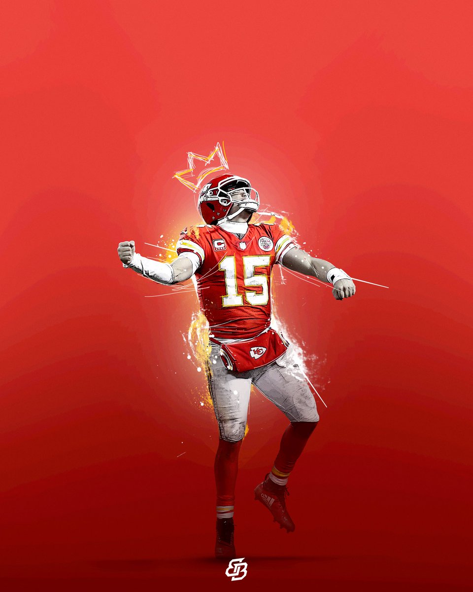 thedubbleb's tweet photo. I was going to wait to post this until I made 2 more for a little set, but the #99club waits for no one. @PatrickMahomes #ChiefsKingdom https://t.co/wQmdKFb8G4