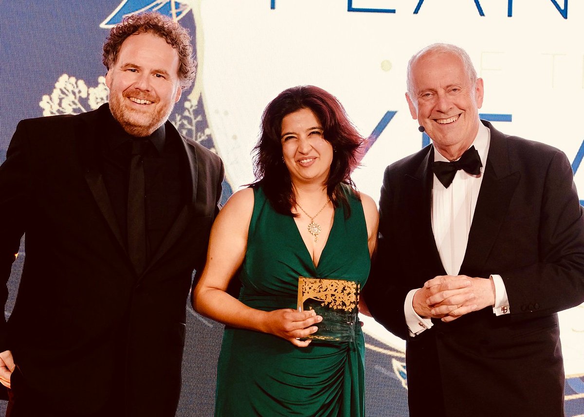 ajbfunerals's tweet photo. Official photos from an amazing night @royallancaster Hotel in London, receiving our National Award for Green Responsibility from @GylesB1 , what a night! #FPOY2019 https://t.co/x2U4x2Bw7H