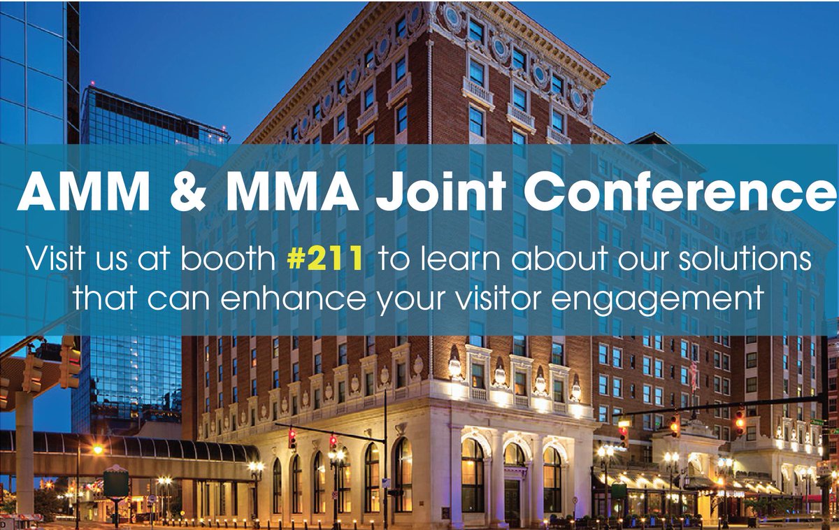 PowernetCo's tweet photo. Headed to Grand Rapids next week for the Association of Midwest Museums Annual Conference? Don't forget to stop by Booth #211 to see us and learn how we are a trusted technology partner to museums!

#changingexpectations #amm2019 #mimuseums2019 #wifipartner https://t.co/Rpu5tSYaHT