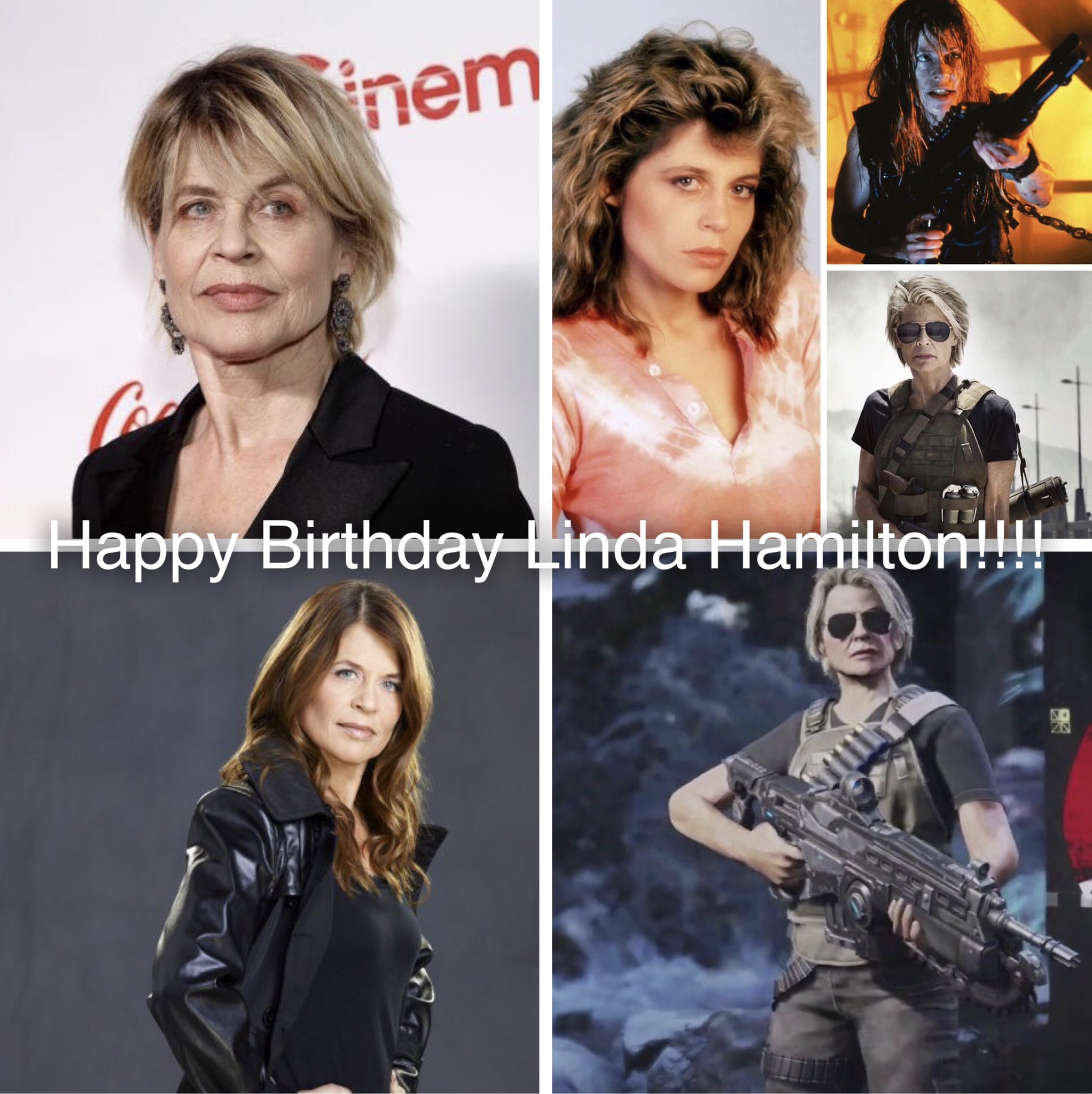  Happy Birthday to both you and Linda Hamilton!      
