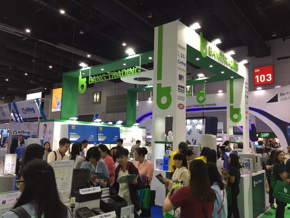 TRUEsciencepH's tweet photo. Paul visiting one of our TRUEscience distributors, Bang Trading, at Lab Thailand 2019! https://t.co/RBPNsck0ZJ