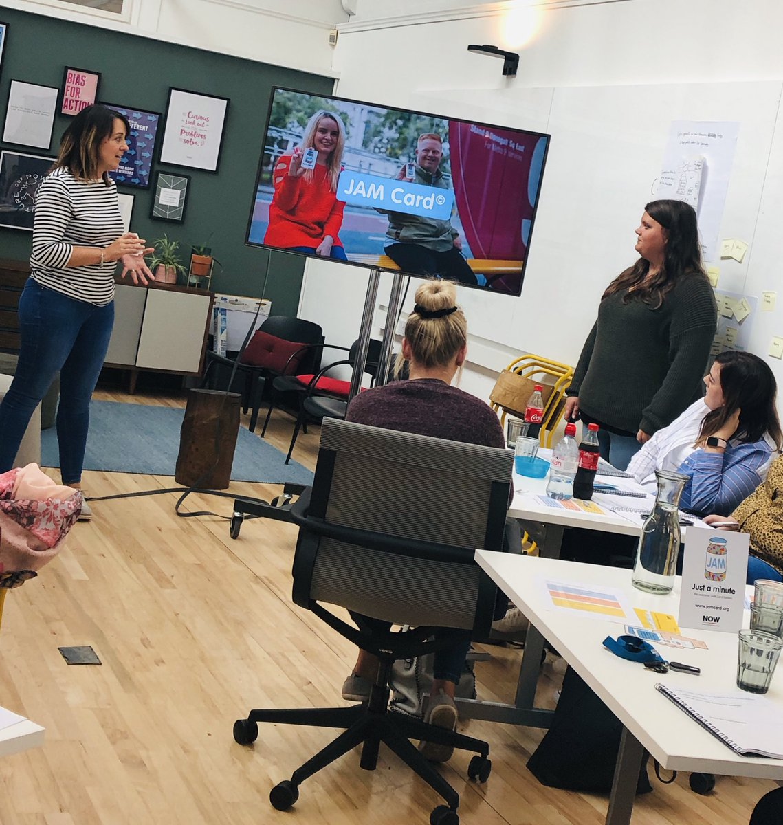 Great to be delivering JAM Card Training for  <a href="/PowerNI/">Power NI</a> today ! So much fun! Welcome to the JAM Card family! <a href="/NOW_Group/">NOW Group</a> #JAMcard #inclusion 😊