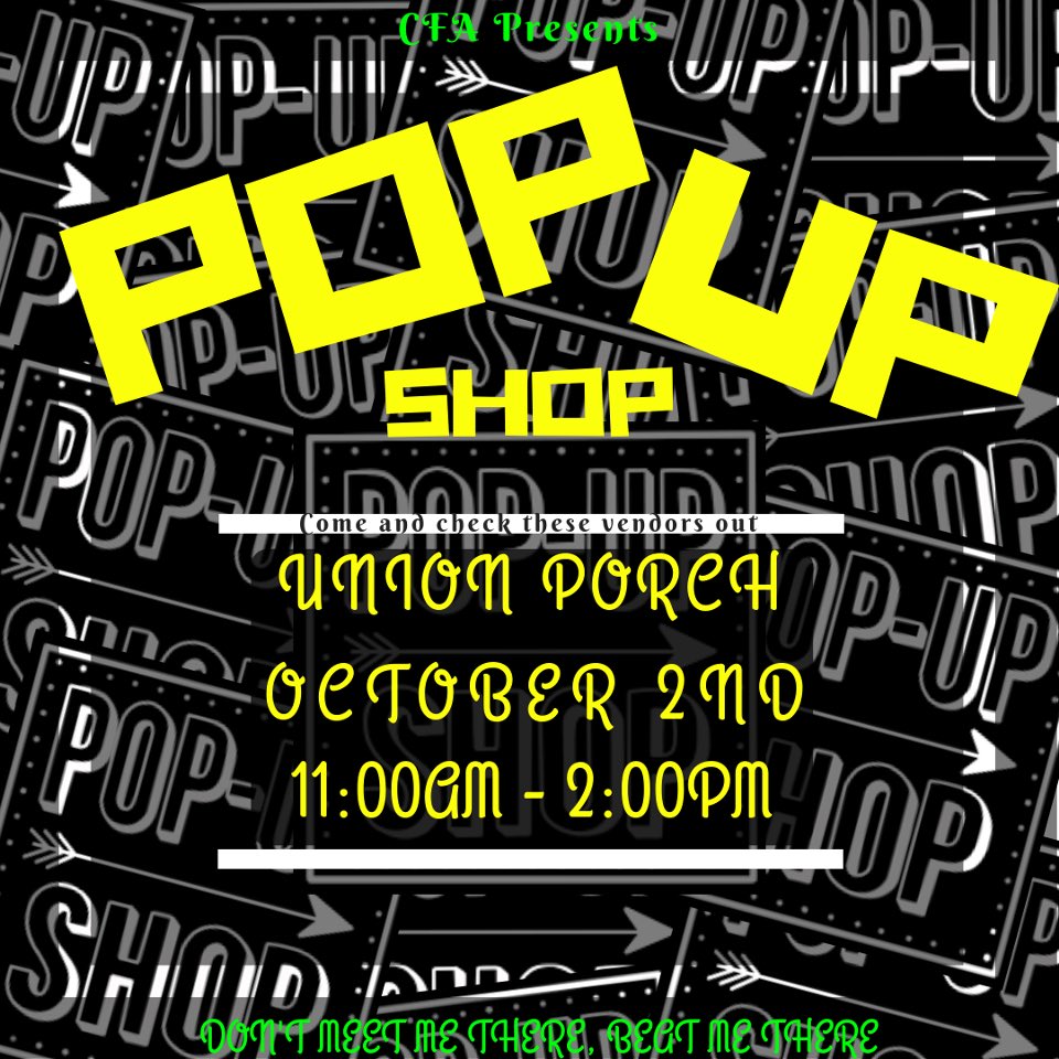 CfaatUL_'s tweet photo. OCTOBER 2ND Save the date and check out these vendors (@nolackingla  @CustomNaija and more) at this Fall Popup Shop presented by @CfaatUL_ ! Meet me there? No, beat me there !⚠️⚠️⚠️ https://t.co/0Xz7z4ylfV