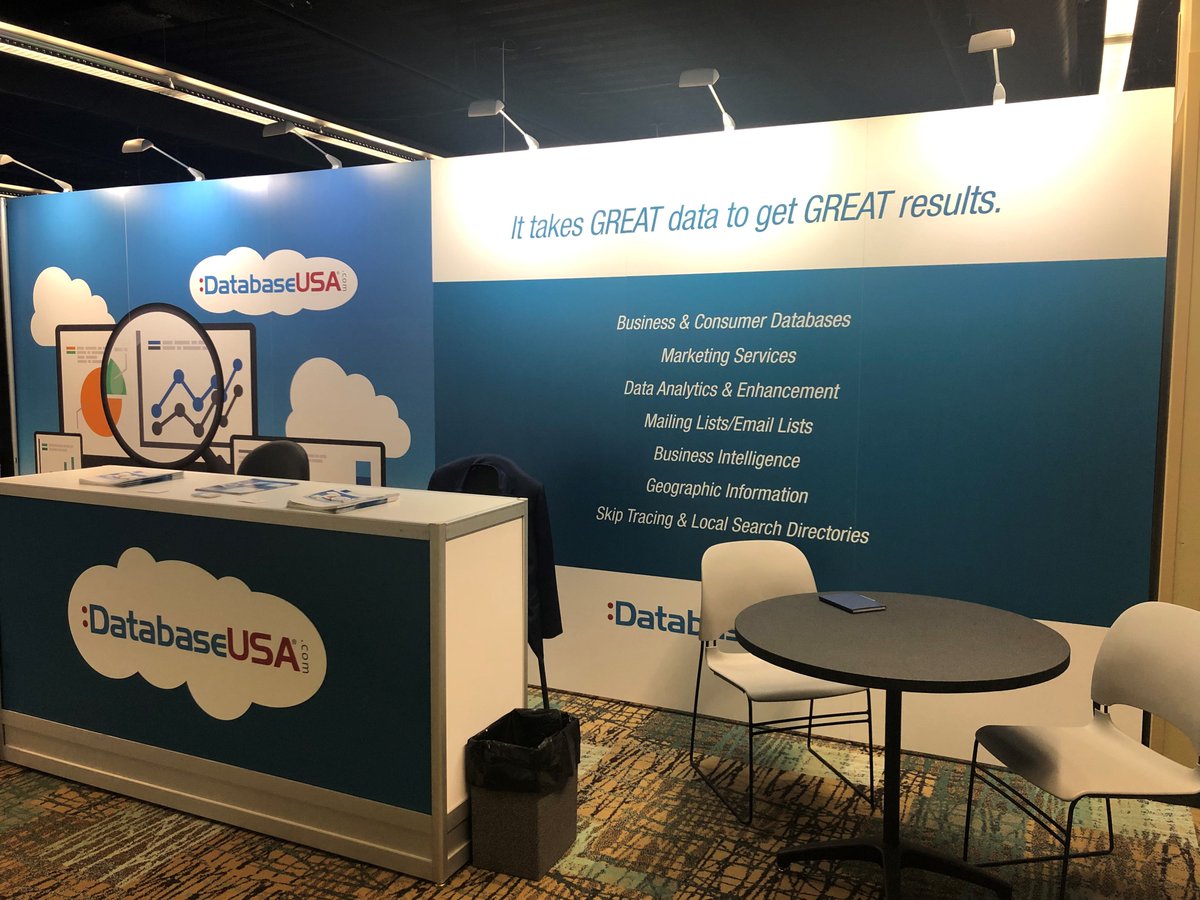Are you attending @leadscon Connect to Convert? If so, stop by our booth #513 and say hello to Tim and Eric! #connecttoconvert #boston #leadscon #leadscon2019 #databaseusa