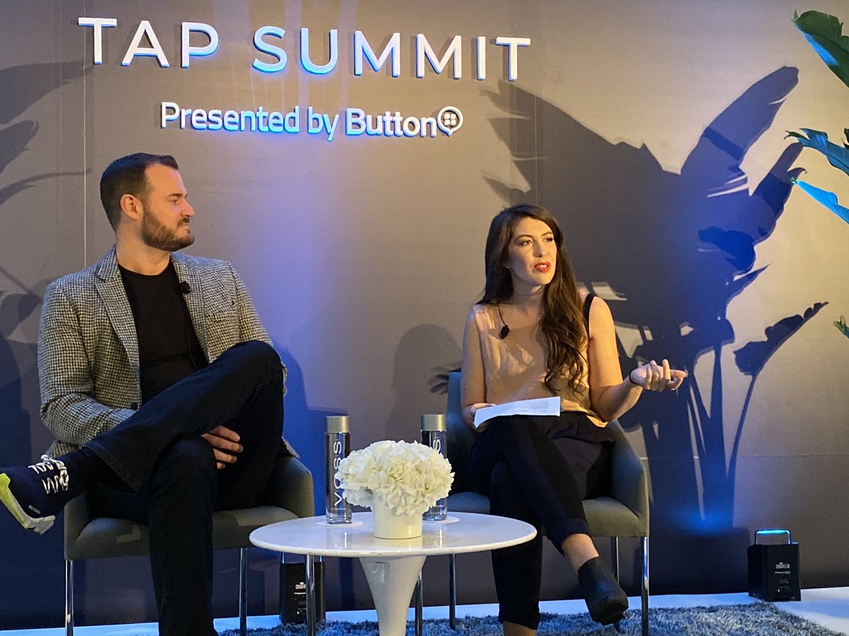 Tijssan's tweet photo. The Points Guy Never disappoints - such a great fireside chat!!! #tapsummit2019 https://t.co/LZB2CWdITo