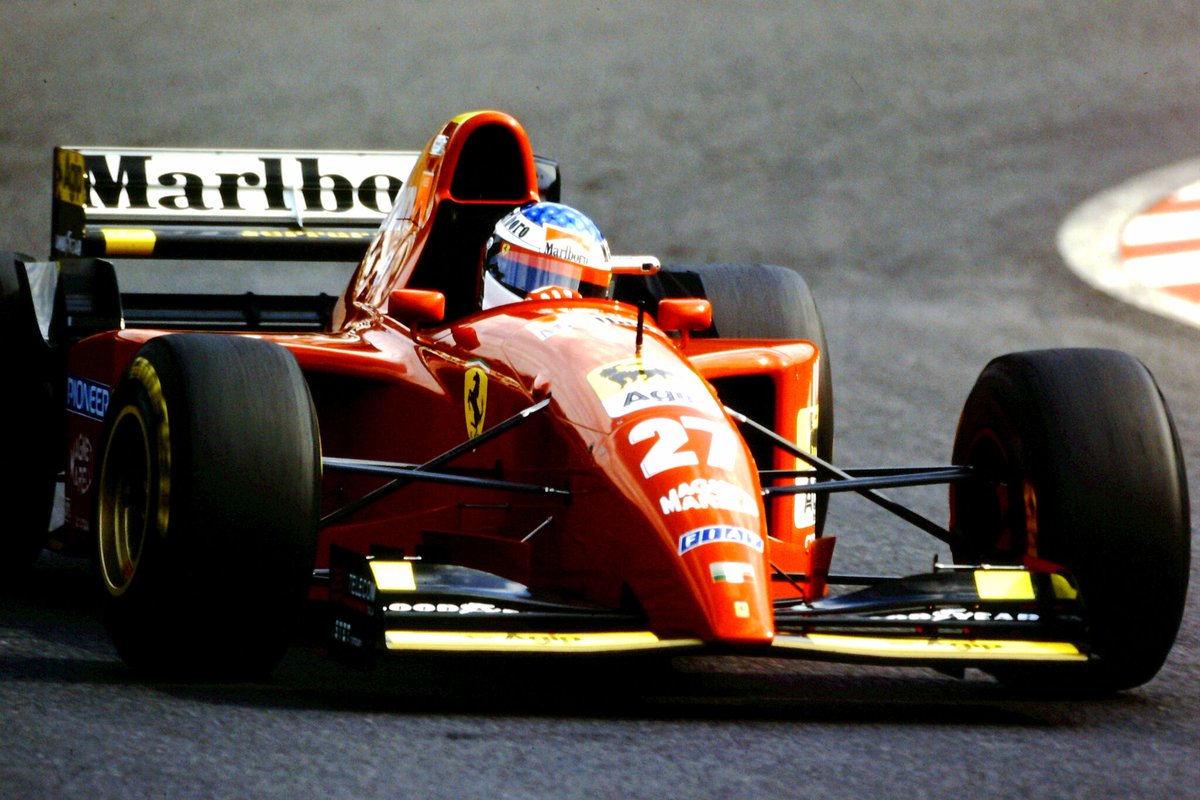 Legendary F1 🏁 on Twitter: "Jean Alesi, Ferrari 412T2 - Ferrari Tipo 044/1  3.0 V12. GP Suzuka 1995. #F1… "