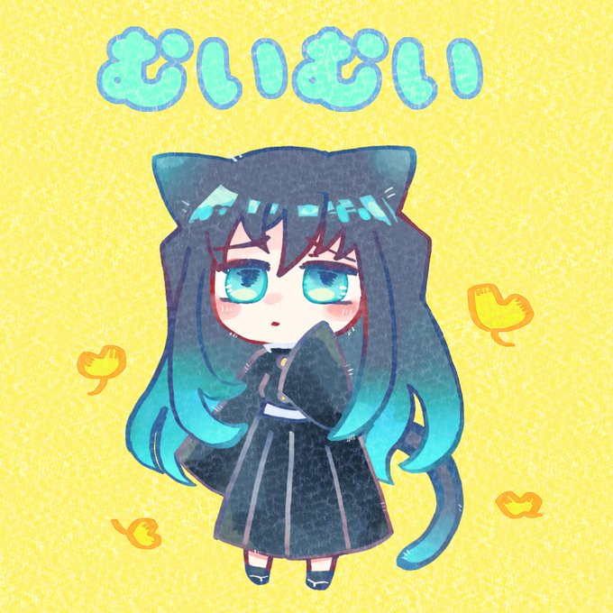 めりゅさんがTwitterに投稿した時透無一郎(鬼滅の刃)のイラスト。